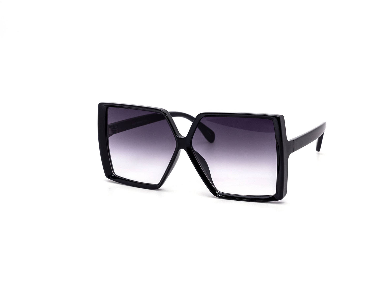 Oversized Retro Super Square Gradient Lens Sunglasses