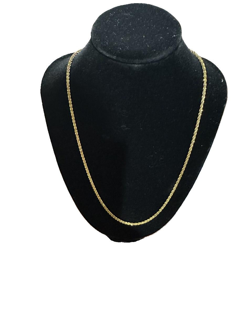 Collares de oro delicados - Cadenas bañadas en oro de 18 quilates