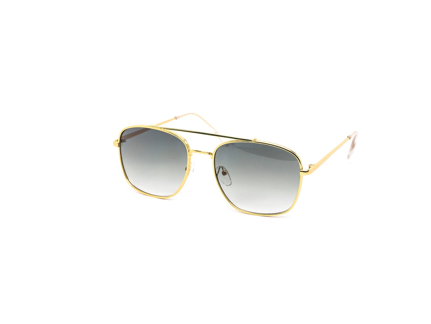 Luxury Rounded Square Aviator Gradient Sunglasses