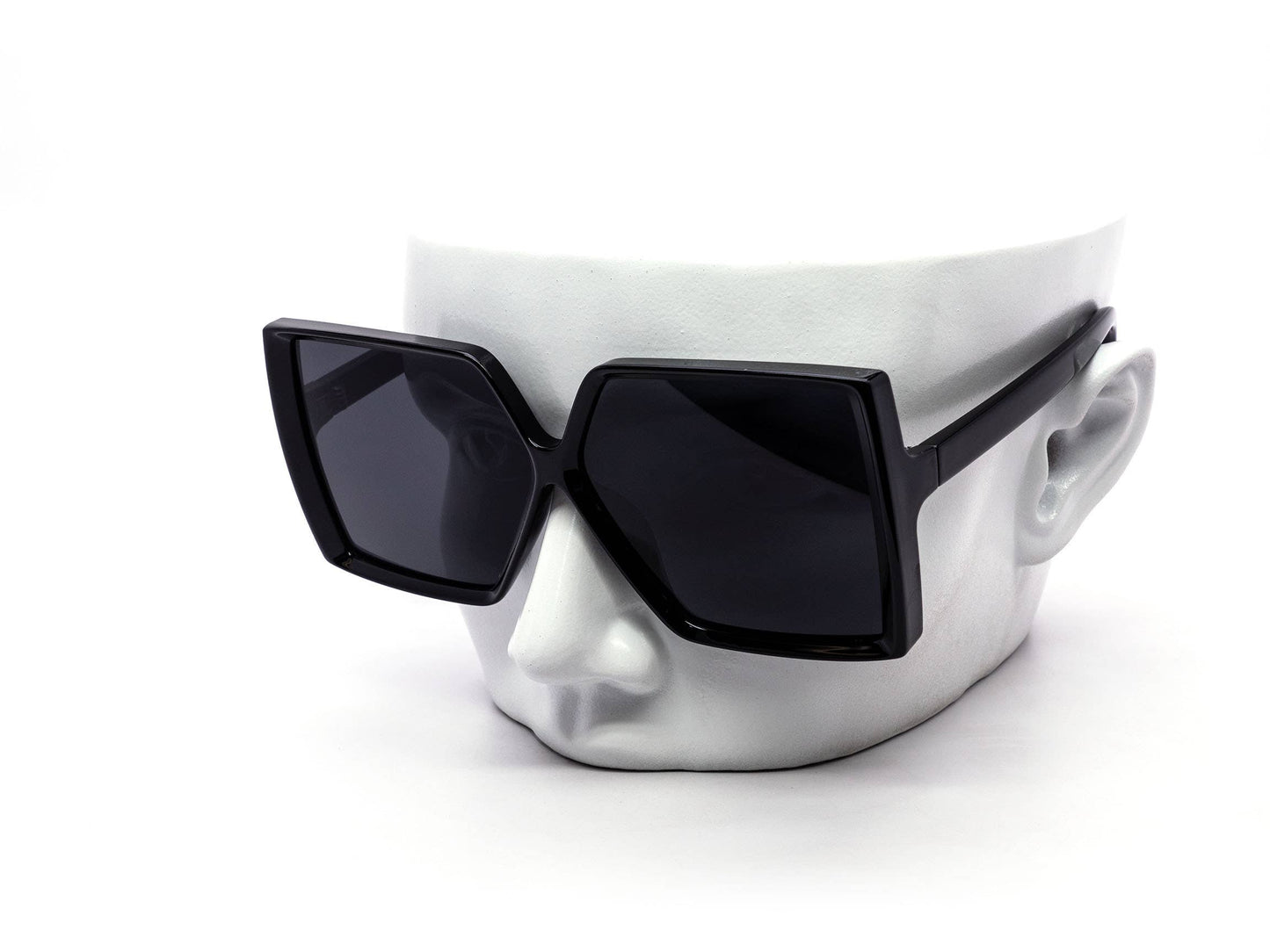 Oversized Retro Super Square Gradient Lens Sunglasses