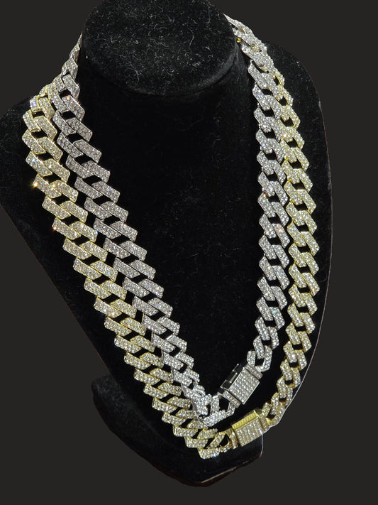Cadenas cubanas heladas VVS