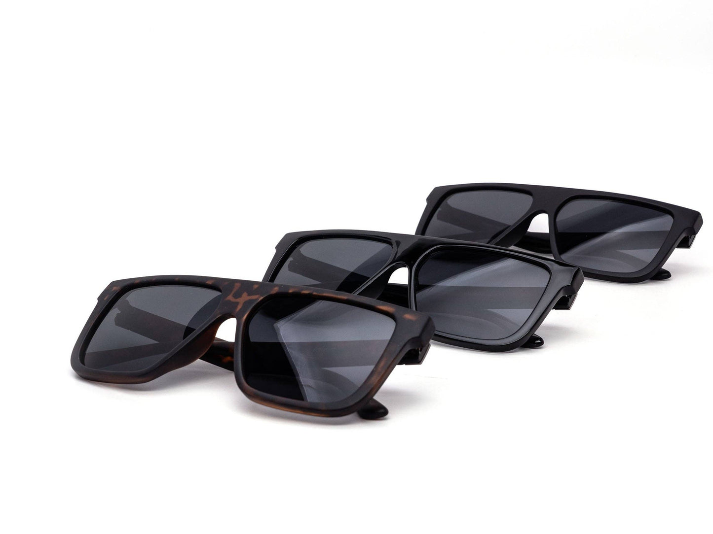Mono Square Frame Sunglasses