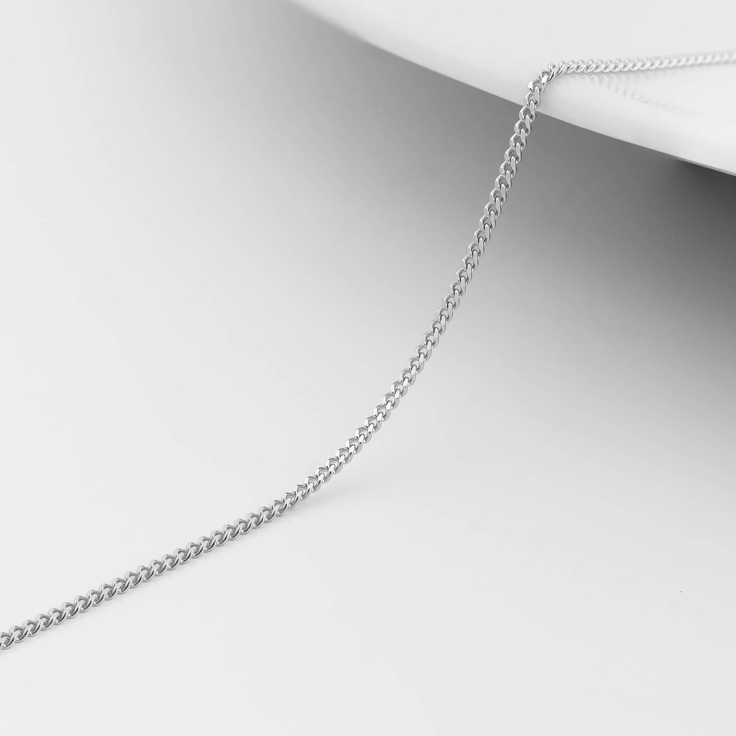 Stainless Steel Curb Chain Necklaces