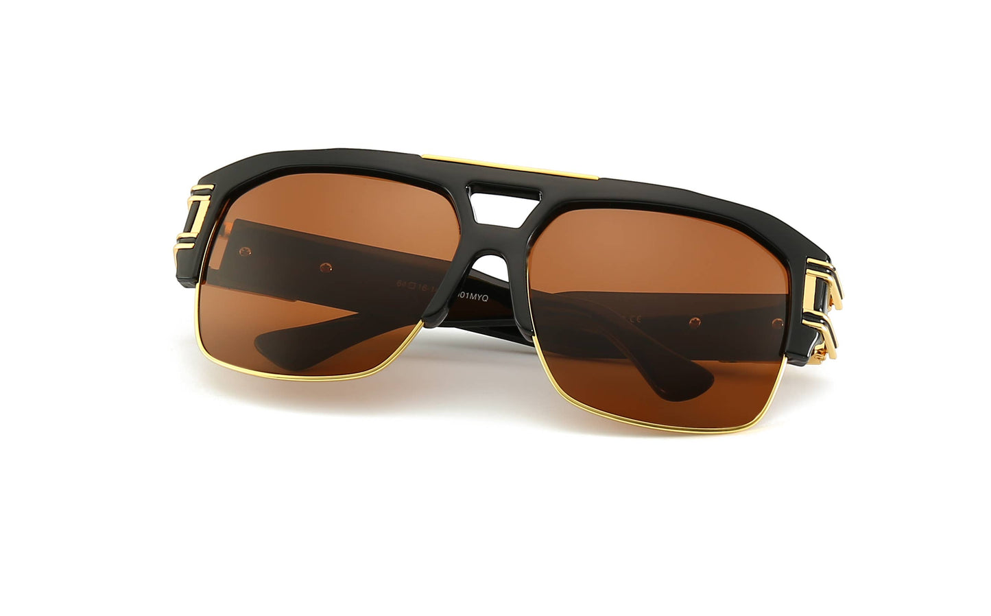 Men's Big Lens Square Sunglasses Assorted 12 Pack