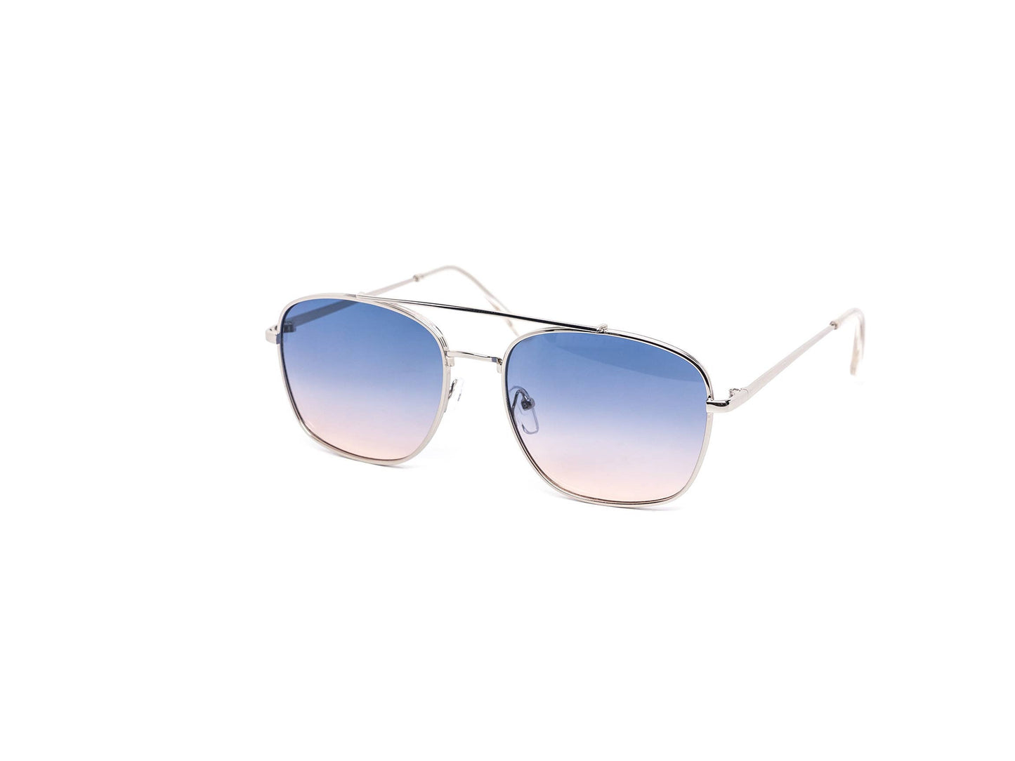 Luxury Rounded Square Aviator Gradient Sunglasses
