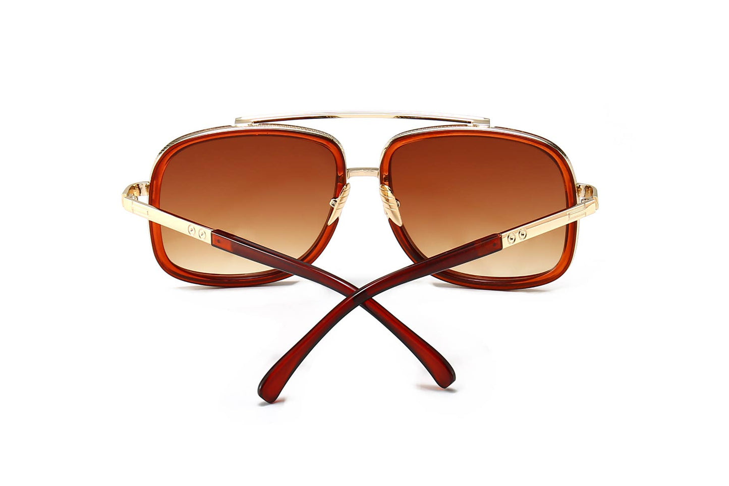 Men's Fashion Sunglasses Big Size Rectangle Aviation 12 Pack