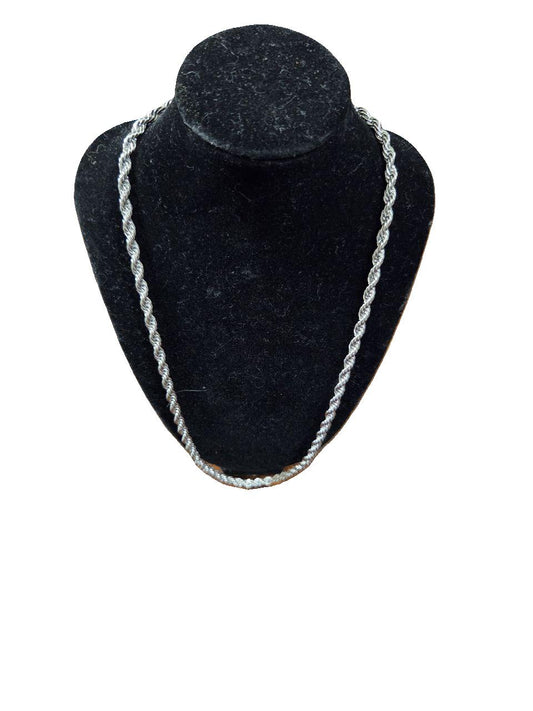 Silver Rope Chain / MSRP $45