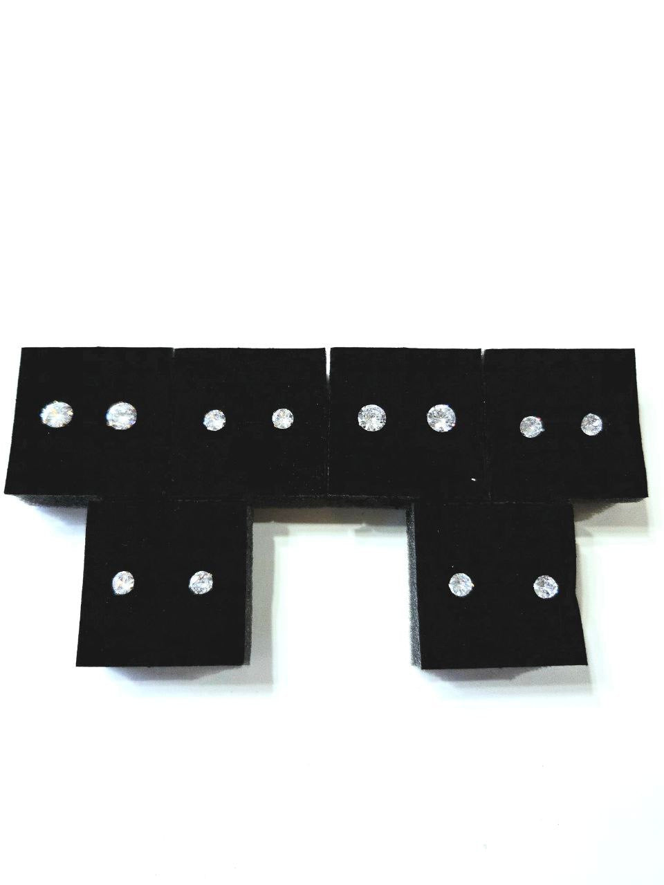 Diamond Stud Earrings / MSRP $30