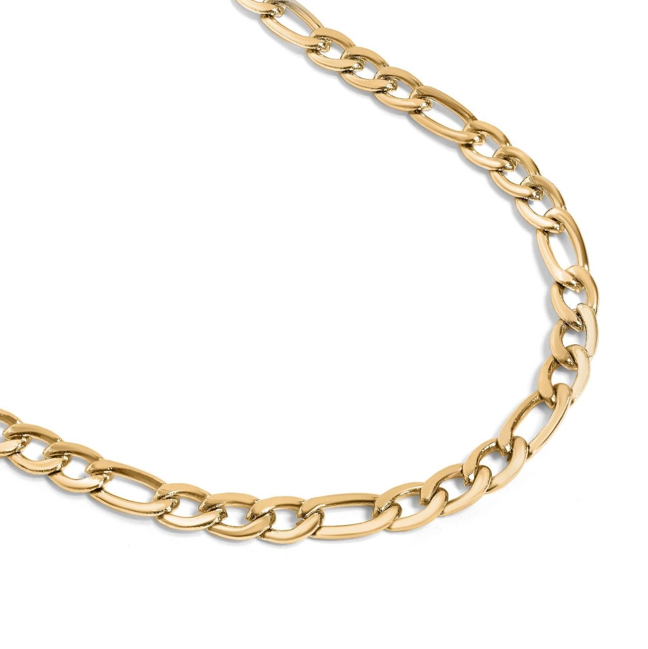 Stainless Steel Figaro Chain Necklaces