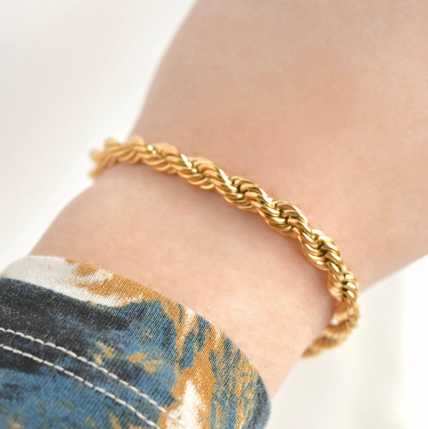 Gold Bracelets - Waterproof Thick Chain Bracelets