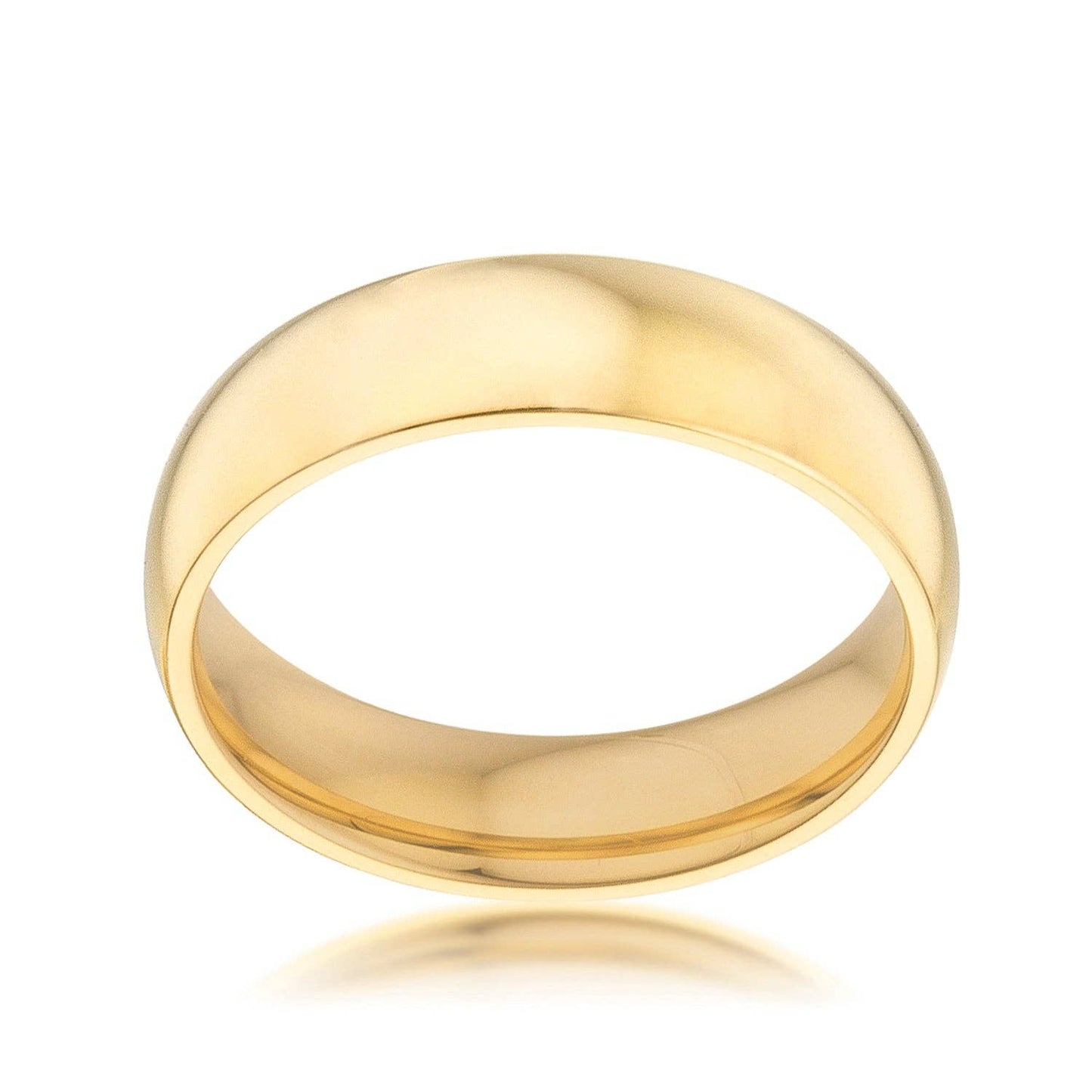 5 Mm Ipg Gold Stainless Steel Band