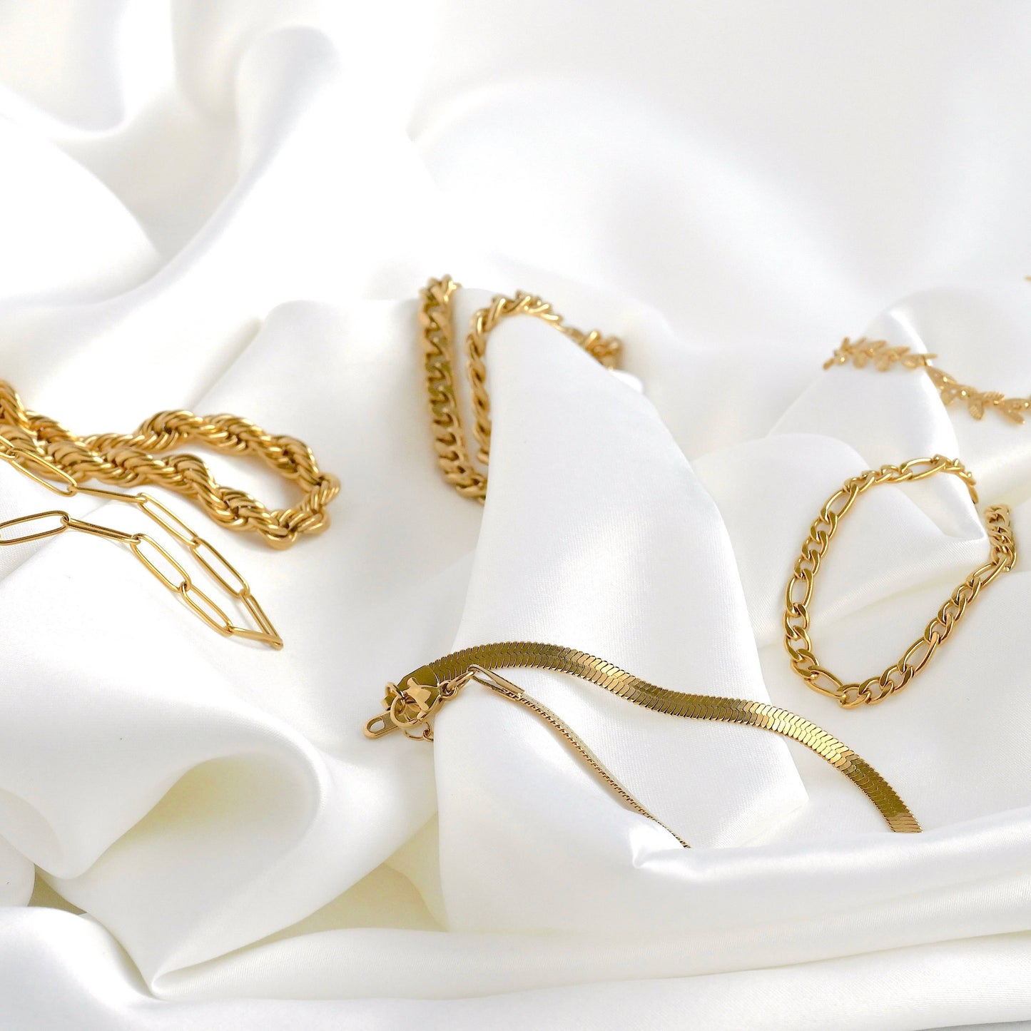 Gold Bracelets - Waterproof Thick Chain Bracelets