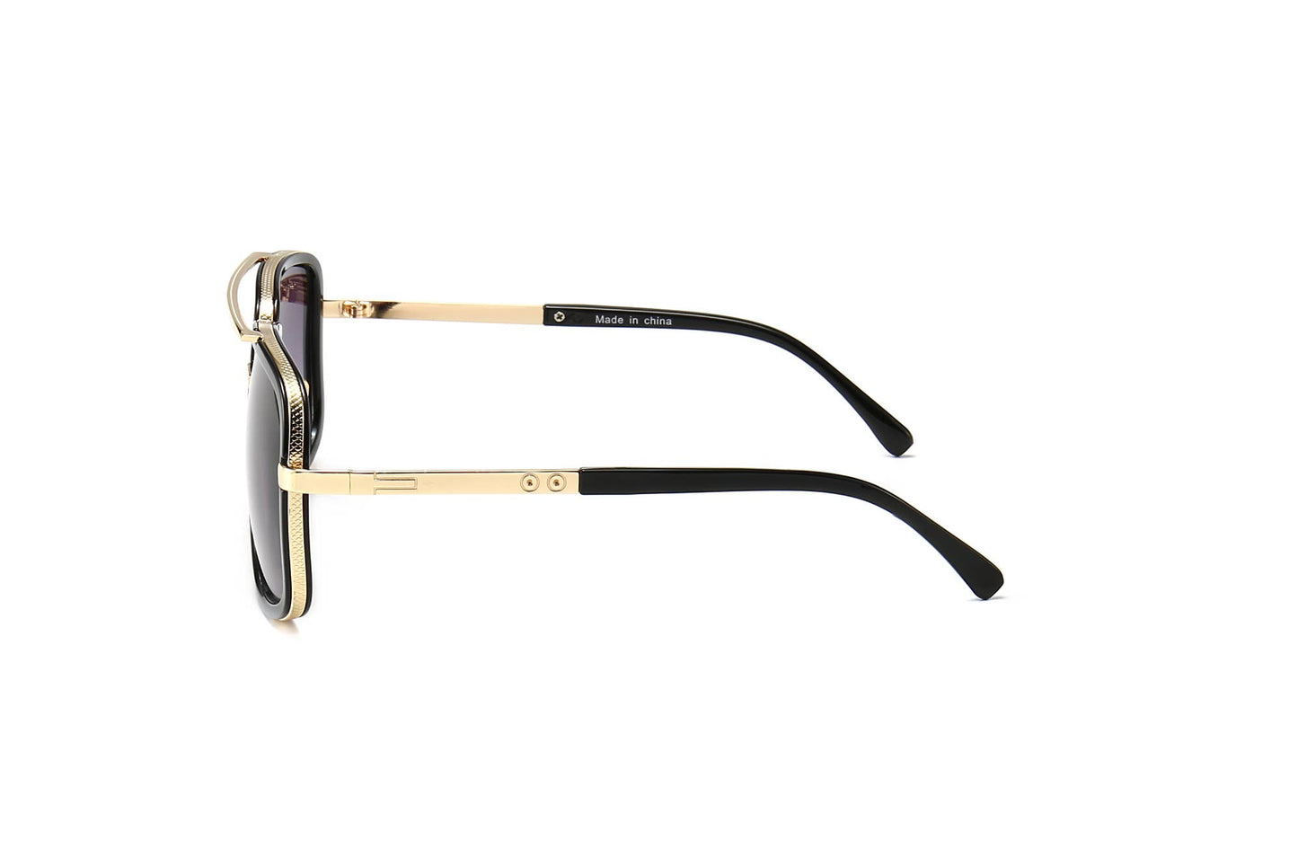Men's Fashion Sunglasses Big Size Rectangle Aviation 12 Pack