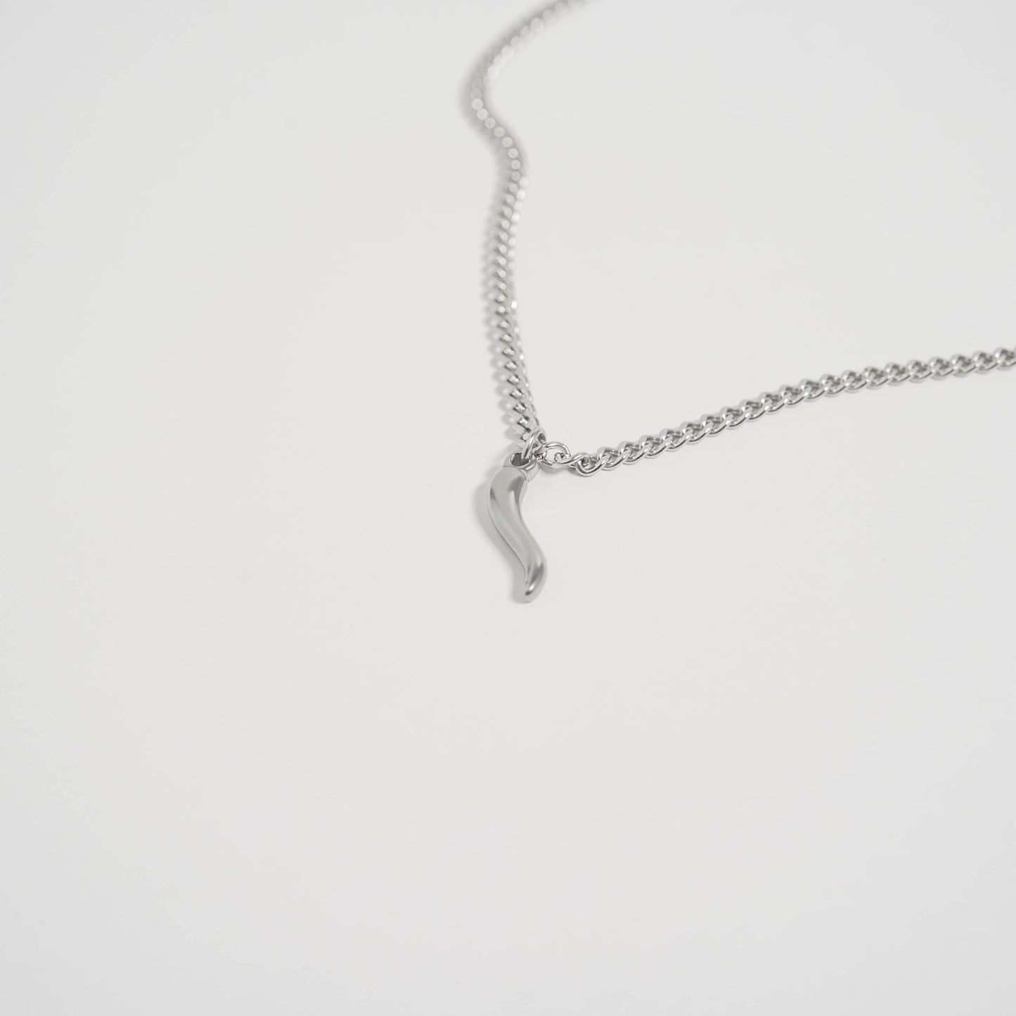 Stainless Steel Curb Chain Necklaces