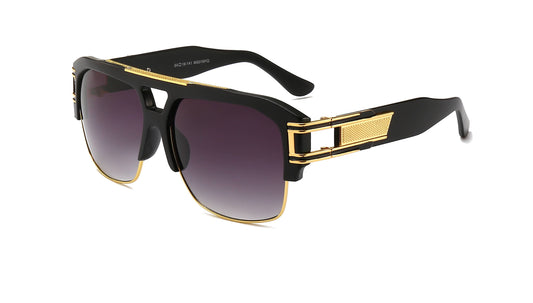Men's Big Lens Square Sunglasses Assorted 12 Pack