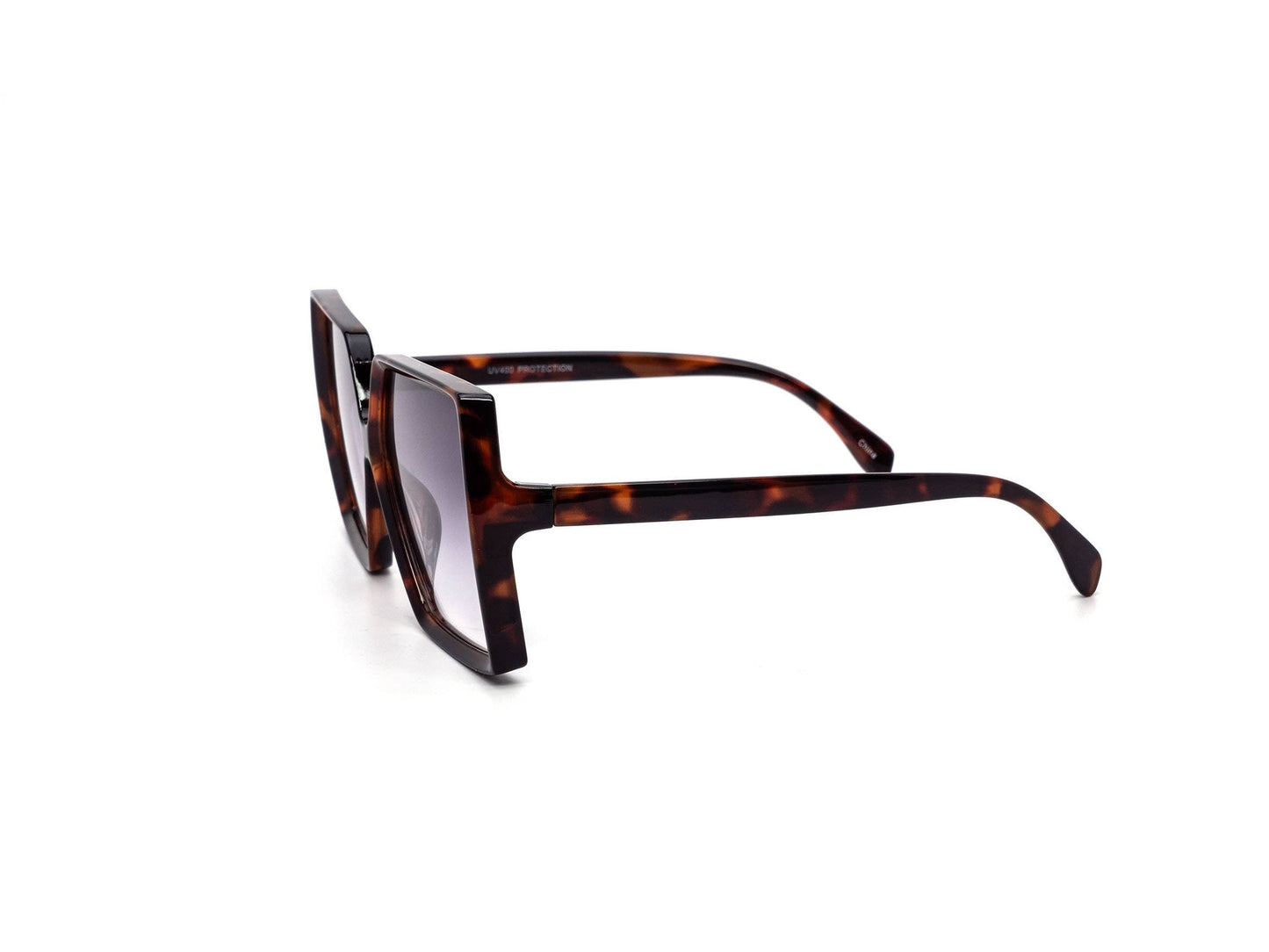 Oversized Retro Super Square Gradient Lens Sunglasses
