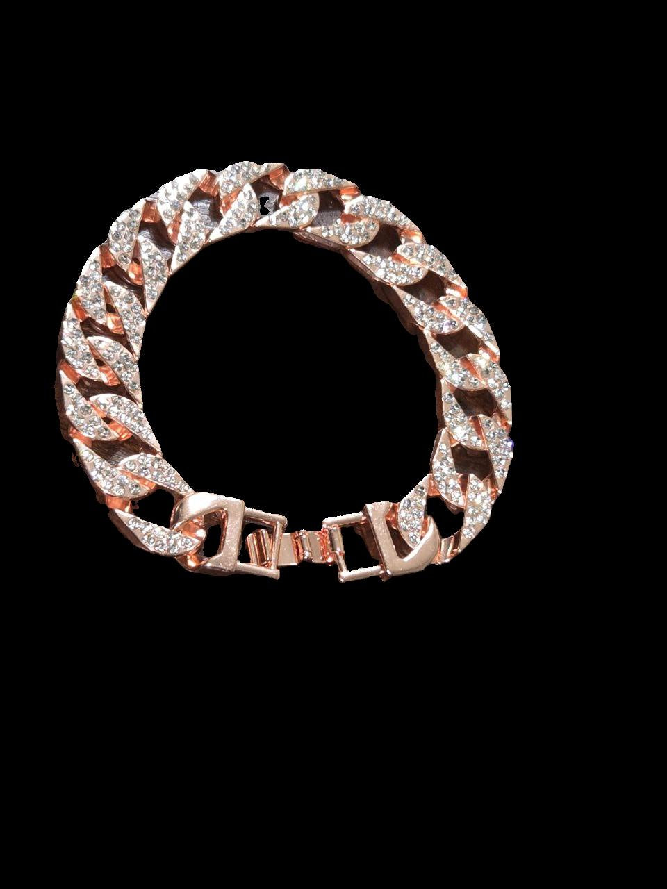 Pulseras cubanas VVS Iced Out
