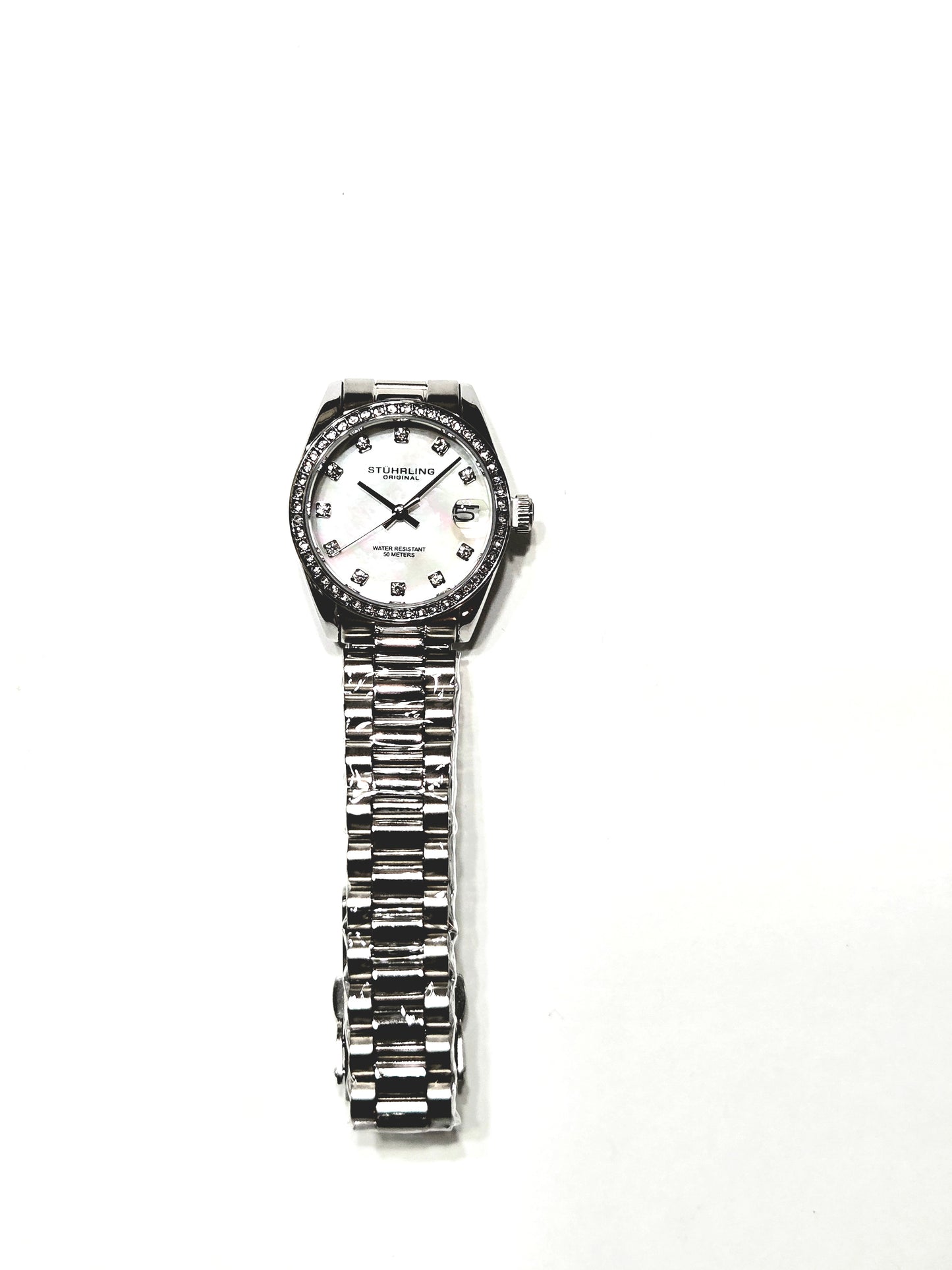 Lineage Ladies Quartz 31mm Watch with Crystal Markers /MSRP $475