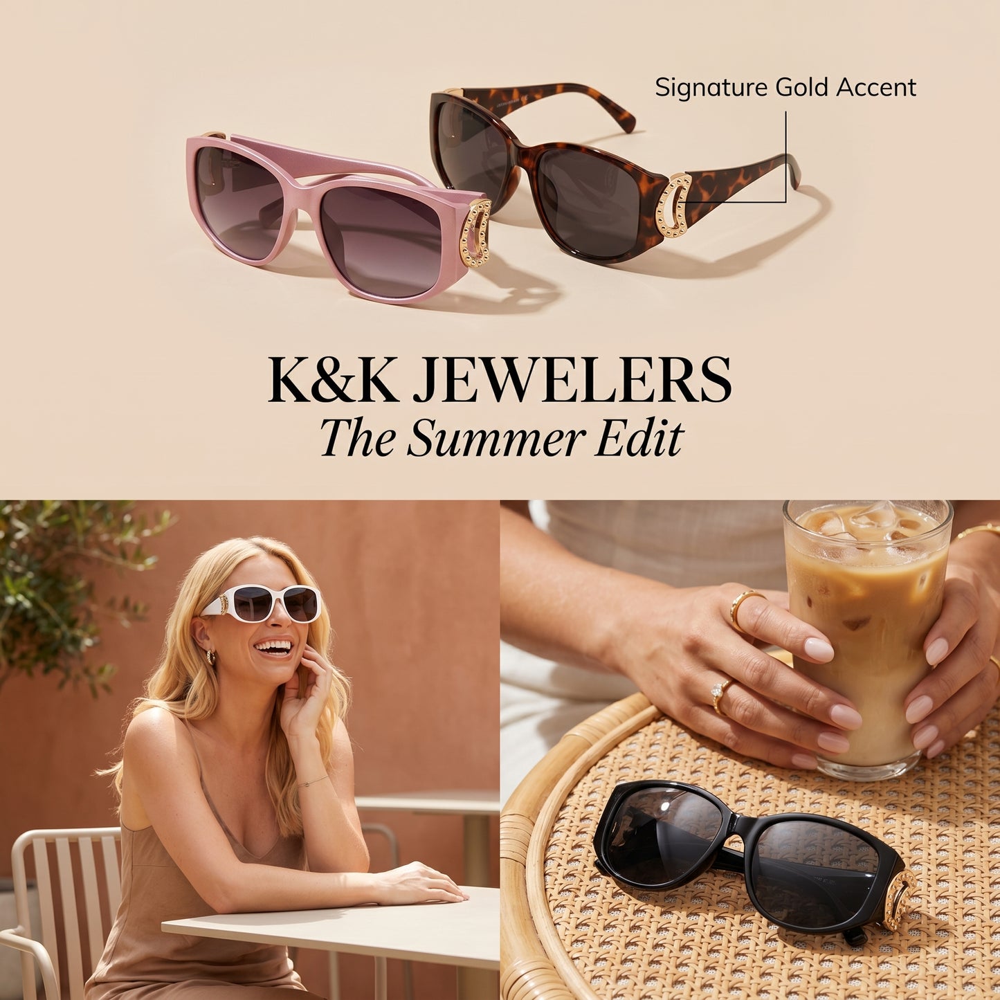 Oversized Luxury Oval Sunglasses