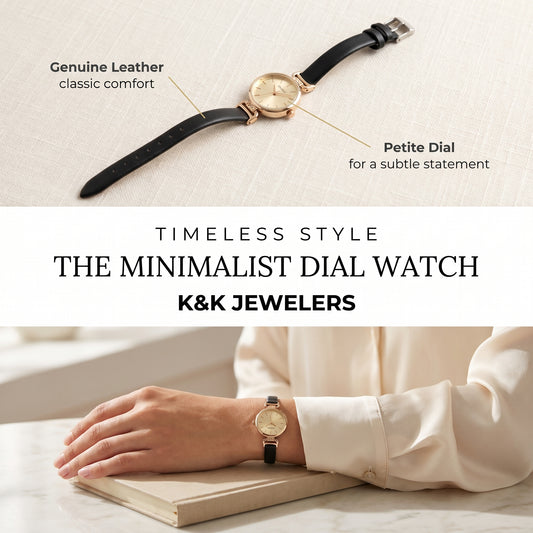 Women's Minimalist Small Dial Watch