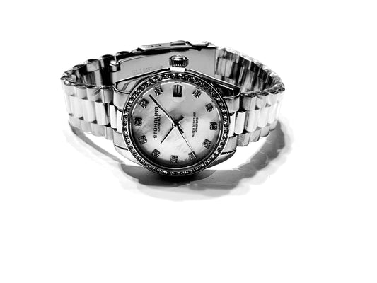 Lineage Ladies Quartz 31mm Watch with Crystal Markers /MSRP $475